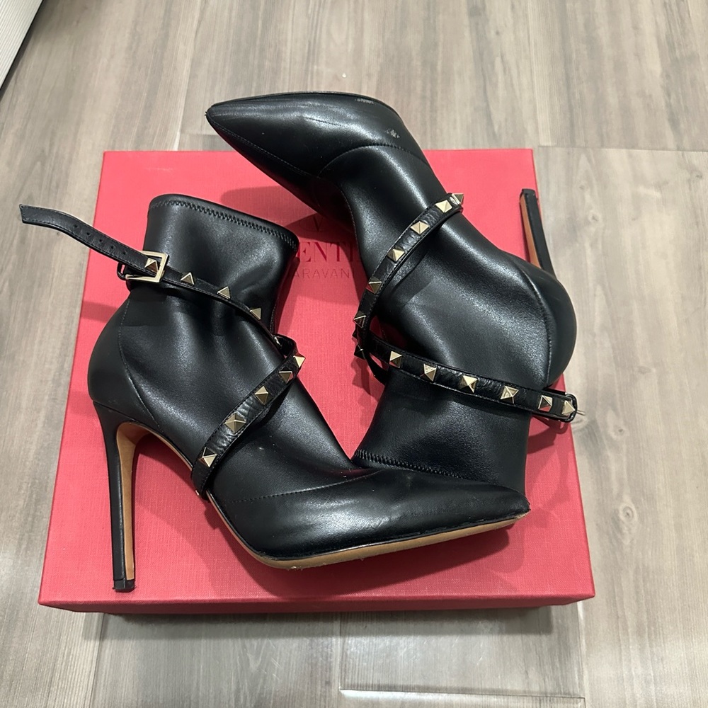 Valentino Stud Booties